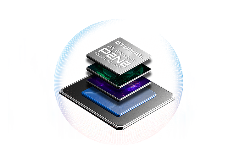 AI Biometric secure hardware chip module integration
