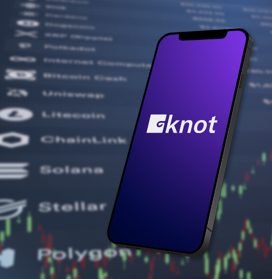 GKNOT Wallet smartphone app